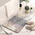 thumbnail image 1 of Colorful Stripe Bathroom Rugs Bath Mat Non-slip Shaggy Soft Shower Carpet Rug Absorbent Quick Dry Bath Rugs For Tub, Bathroom And Shower (colorful D,-, 1 of 3