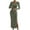 Army Green, variant on Sweater Dresses for Women Mock Neck Long Sleeve Ribbed Knit Dresses Pullover Bodycon Dresses