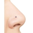 thumbnail image 2 of No Boundaries Women's Nose Stud, 20G, 6-Piece Set, Women's, 2 of 4