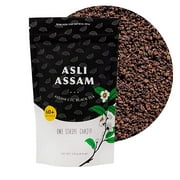 One Stripe Chai Black Tea, Asli Assam CTC Loose Leaf Tea, Strong, Rich & Bold Black Tea Flavor, Indian Tea, Masala & Organic Chai, Tea Gift, 60+ Servings (150 Gram Bags, 5.3 Ounce)