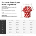 thumbnail image 7 of Disketp Men's Hawaiian Maple Leaves Print Shirts Button Down Holiday Beach Shirts-XX-Large, 7 of 7