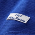 thumbnail image 7 of Men's Mitchell & Ness Mike Piazza Royal Los Angeles Dodgers Cooperstown Collection Mesh Batting Practice Button-Up, 7 of 7