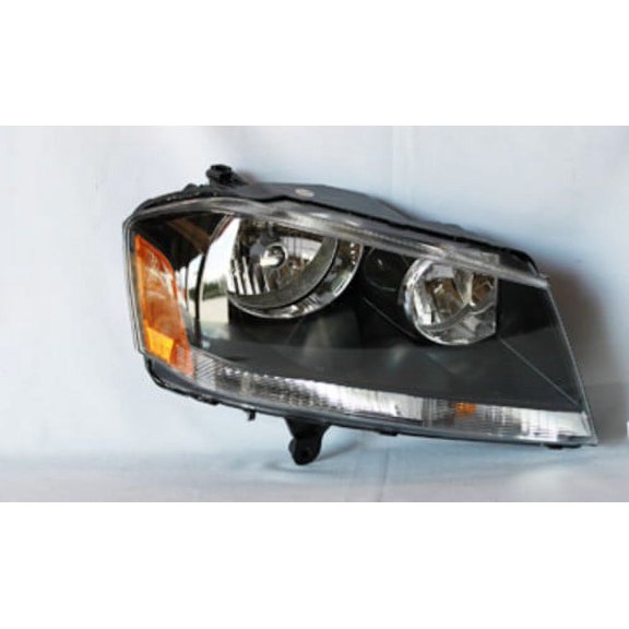 TYC Headlight Headlamp for 08-14 Dodge Avenger RT Right Passenger Fits 2010 Dodge Avenger