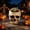 White, variant on Vintage Skull Shape Resin Planter, Gothic Skull Succulent Flower Pot Indoor Outdoor Halloween Decoration