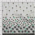 thumbnail image 1 of oneOone Polyester Lycra White Fabric Artistic Flower Panel Craft Projects Decor Fabric Printed By The Yard 56 Inch Wide, 1 of 3