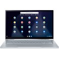 thumbnail image 2 of ASUS - 2-in-1 14" Touchscreen Chromebook Intel 8GB 64GB Silver Chrome OS, 2 of 4