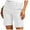 White, variant on cfhntfmh Shorts for Women Dressy Casual Summer Solid Color High Waist Short Trouser with Pockets Trendy Shorts for Women