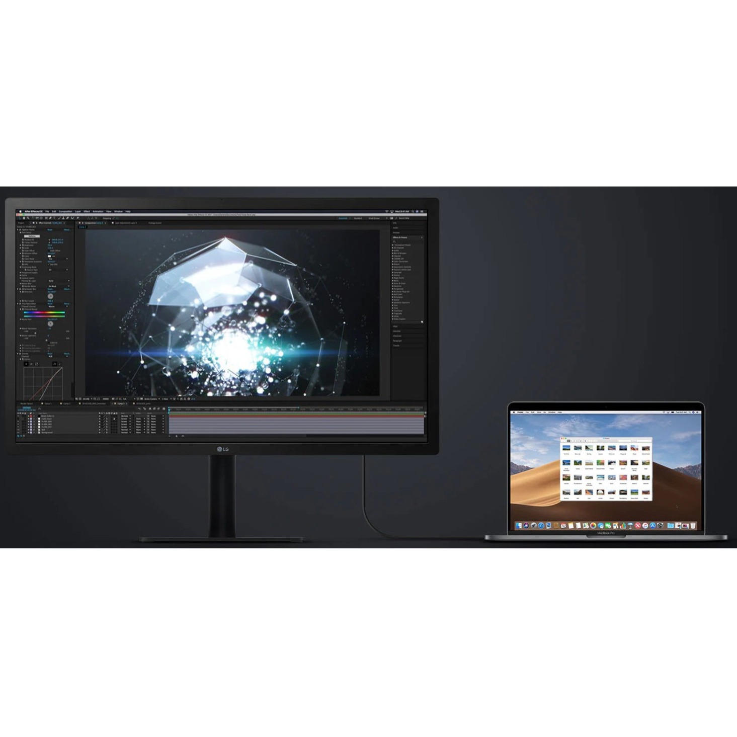 LG UltraFine 24MD4KLB-B 24" Class 4K UHD LCD Monitor, 16:9, Black - image 5 of 18