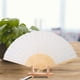 thumbnail image 3 of Abanico plegable japonés Sincero de encaje blanco, 3 of 10