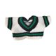 thumbnail image 1 of Ropa para muñecos de peluche de 20 cm, accesorios para animales de peluche, cómoda y elegante, para hacer tú mismo. Cuello en V verde blanco, 1 of 7