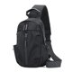 thumbnail image 1 of Bolso bandolera Hiroekza para hombre, bandolera, bandolera con puerto USB, bolso de negocios para hombre, bolso de viaje para exteriores, bandolera de nailon, nueva oferta., 1 of 8