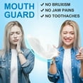thumbnail image 3 of Customizable Nighttime Teeth Grinding Protector - 4-Piece Set with 2 Sizes, Hygiene Storage Case | Food-Grade, BPA & Latex-Free Material | Reusable, Comfortable Fit Mouth Guard for Oral Care, 3 of 6