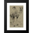 thumbnail image 2 of Richard Müller 13x18 Black Modern Framed Museum Art Print Titled - Dromedary (1894), 2 of 5