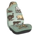 thumbnail image 1 of Balery Vintage Farm Animals Funda de Asiento para Auto con Diseño - Cubierta Frontal Suave y Transpirable con Protector Antideslizante- 1 Unidad, 1 of 5