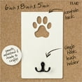 thumbnail image 4 of (3 pack) Plaid Unfinished Wood Surfaces Pet Leash Holder, 6" x 8", 4 of 9
