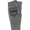 thumbnail image 3 of Jeggings de talle alto Mudd para mujer, negro, 1, 3 of 3