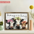 thumbnail image 4 of Room Decor Art Prints: Cow Wooden Art Prints,Farmhouse Wall Decor Cow Wall Art Funny Cows Gifts Rustic Vintage Country Framed Poster Artwork Prints Pictures for Home Farmhouse Bathroom, 4 of 9