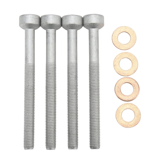 Perno de inyector de combustible, 8 piezas Pernos de inyector de combustible Arandelas de sello Accesorios de automóvil Reemplazo para Sprinter W906 651 MOTOR 2006 up
