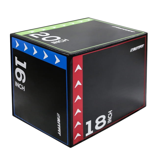 Espuma suave extrafirme 3 en 1 de Plyo Box RitFit, 3 tamaños, 200 kg