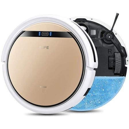 ILIFE V5s Pro, 2-in-1 Mopping,Robot Vacuum, Slim, Automatic Self-Charging Robotic Vacuum, Daily Schedule, Ideal for Pet Hair, Hard Floor and Low Pile Carpet.