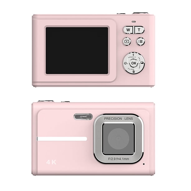 Cámara digital Pisexur para hombres, 1080P HD, compatible con fotografía de hasta 48 MP, estabilización electrónica, CCD digital 5X, cámara portátil para estudiantes, electrónica para niños, organiza