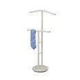 thumbnail image 1 of Organizador de ropa Pilaster Designs Santillo Doble para traje y corbata Metal Blanco HAVA801, 1 of 2