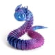 thumbnail image 5 of Decoración del hogar, decoración de habitaciones, decoración de paredes, año de la serpiente, juguetes de serpiente con impresión, juguetes de peluche articulados y flexibles, animales con impresión,, 5 of 5