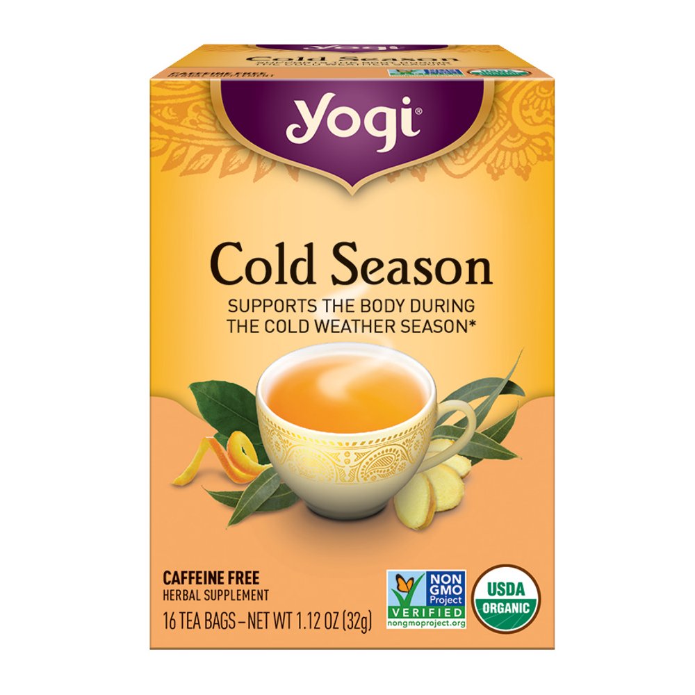 Yogi Tea, Cold Season Tea, Tea Bags, 16 Ct, 1.12 OZ