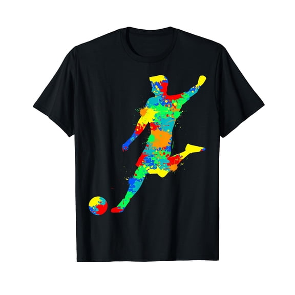 Soccer Player Boys Kids Men Youth T-Shirt