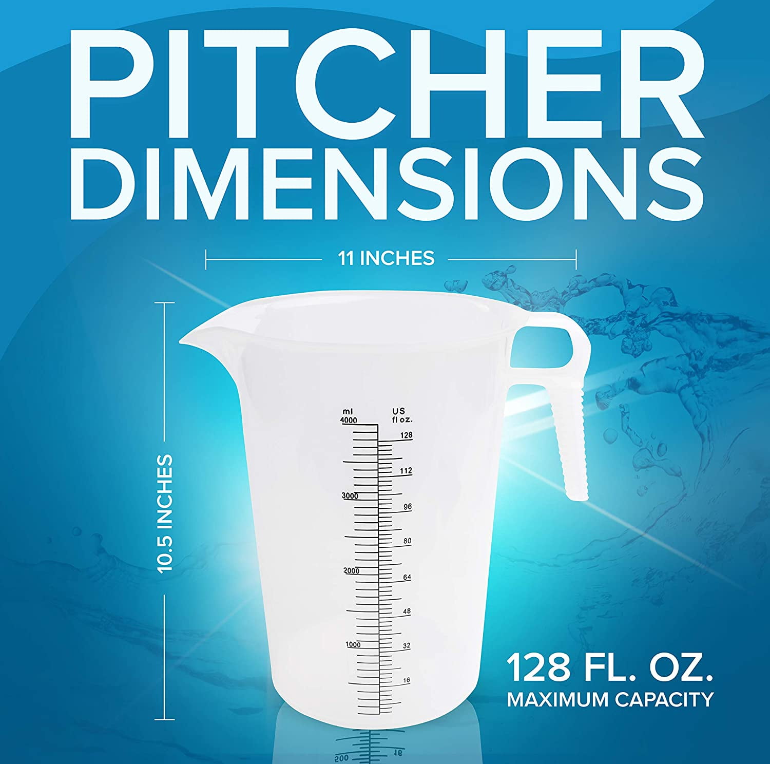 Accu - Pour Measuring Pitcher, 32 oz