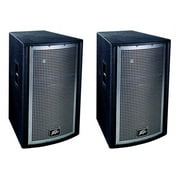 Peavey (2) Qw2F Pro Audio Passive 3200W Single 15" Arena Large Venue Speaker New