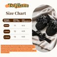 thumbnail image 2 of Newbron Baby Girls Mary Jane Shoes with Headband Soft Sole Anti-skidding Crown Bowknot Lace Princess Flats Infant Shower Wedding Dress Crib Shoes, 2 of 7