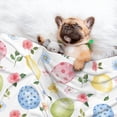thumbnail image 3 of Naloa Easter Egg3 Dog Blanket, 3 Sizes Cat Blanket for Indoor Cats Large Medium Small Dog Gifts-Large, 3 of 8