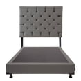thumbnail image 2 of Box Base Cama King Size + Cabecera Dubai Gris, 2 of 7
