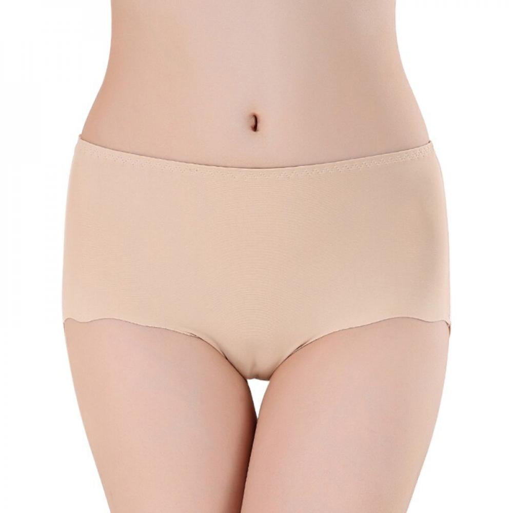 Deepwonder 1PC Seamless Briefs Ultra-thin Traceless Trimming Ruffles Soft  Underwear Women's Panties Plus Size Panties S-3XL 