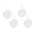 thumbnail image 5 of 4x Grocery Shopping Net Bag Cotton Mesh Grocery Bag Accessories Portable Durable White, 5 of 8