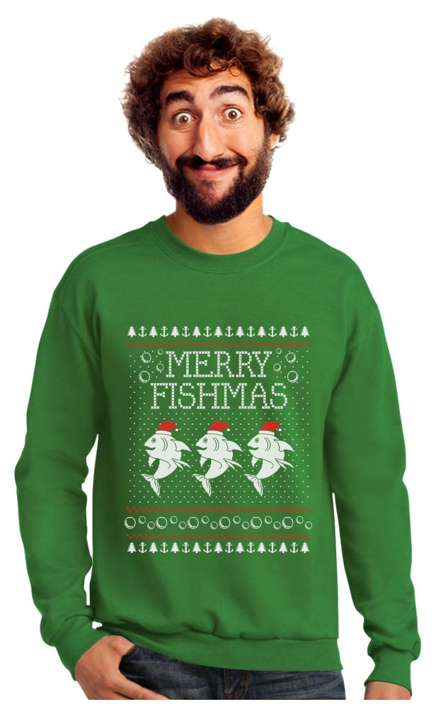 Tstars Make Christmas Great Again Parody Funny Ugly Christmas Sweatshirt