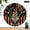 10x10in, variant on Patifu Deer Skull American Flag Vintage Wooden Wall Clock Silent Mechanical Movement 12x12in