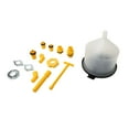 15Pcs Coolant Funnel Kit Car Yacht Boat Sliver Spill Proof Cooling