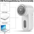 thumbnail image 2 of Afeitadora de telas, quitapelusas recargable con 6 cuchillas, doble protección, elimina la pelusa de forma rápida y eficaz oso de fresa Electrónica, 2 of 5