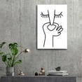 thumbnail image 6 of Funny Bathroom Wall Decor Signs Bad Smell Toliet Picture Print Canvas Poster Wall Paint Art Posters Decor Modern Home Artworks Gift 16x24inch(40x60cm), 6 of 6
