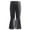 Grey, variant on Mercatoo Kids Velvet Bell Bottom Pants Girls 1lowy Trendy Skinny Fleece Flare Leggings Fall Winter Casual Soft Wide Leg Trousers