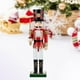 thumbnail image 3 of Creativo Cascanueces de Navidad, Estatuilla Artesanal, Muñeco de , , Marioneta, Adorno para Navidad, Decoración de , Colección, rojo Sunnimix cascanueces soldado, 3 of 8