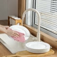 thumbnail image 4 of Pure Cotton Terry Kitchen Towels, Checkered Designed, Soft and Super Absorbent Dish Towels Kitchen Towels Pink 28*13 In, 4 of 6