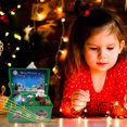 thumbnail image 1 of Christmas Home Decoration Colorful Luminous Music Box Electric Elderly, 1 of 6