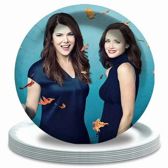 Gilmore Girls Paper Plates Birthday Decorations Party Supplies Tableware Disposable Dinnerware