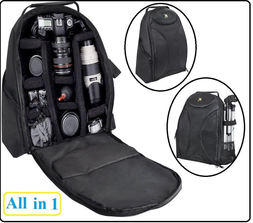 Uitrusten onderwijzen Competitief Deluxe Backpack Case Camera Bag for Panasonic Lumix DMC-G7 DMC-G7H -  Walmart.com