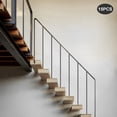 thumbnail image 3 of 44in Balusters for Staircases, Decorative Metal Balusters, Staircases Balusters Black, 3 of 15