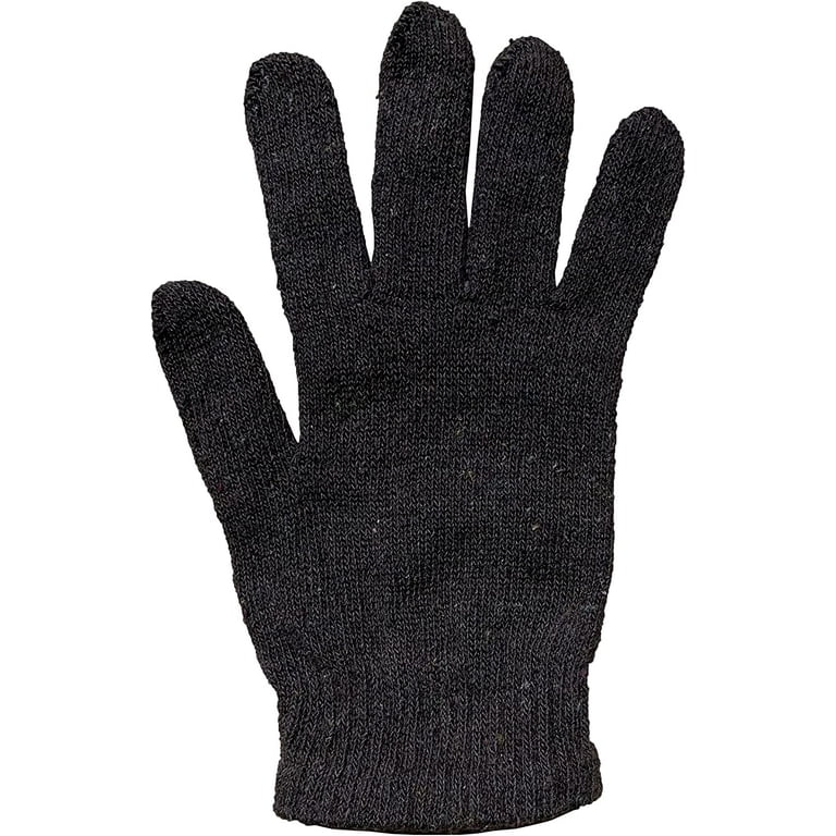 Tarpop 48 Pcs Winter Beanie Gloves Bulk Winter Hat Gloves for Homeless Winter Warm Glove Stretch Knit Beanie for Women Men