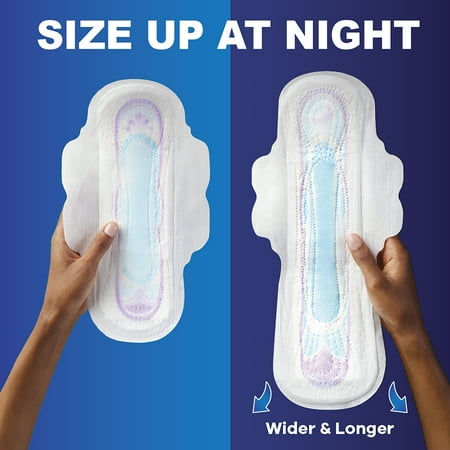 Always Ultra Thin Daytime Pads with Wings, Size 1, Regular, Unscented, 36 Count